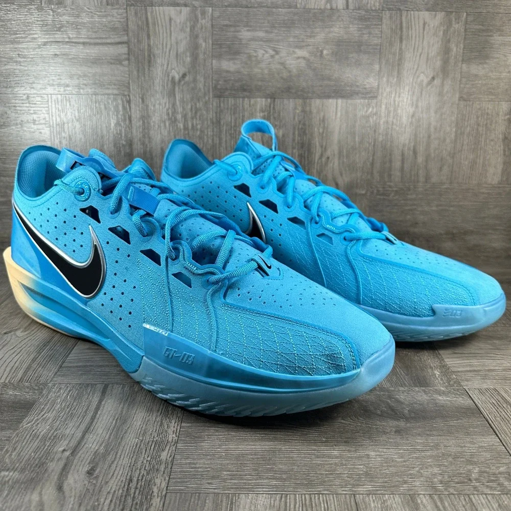 Nike Air Zoom G.T. Cut 3 Mens 20 Baltic Blue ZoomX Basketball NEW DV2913-404